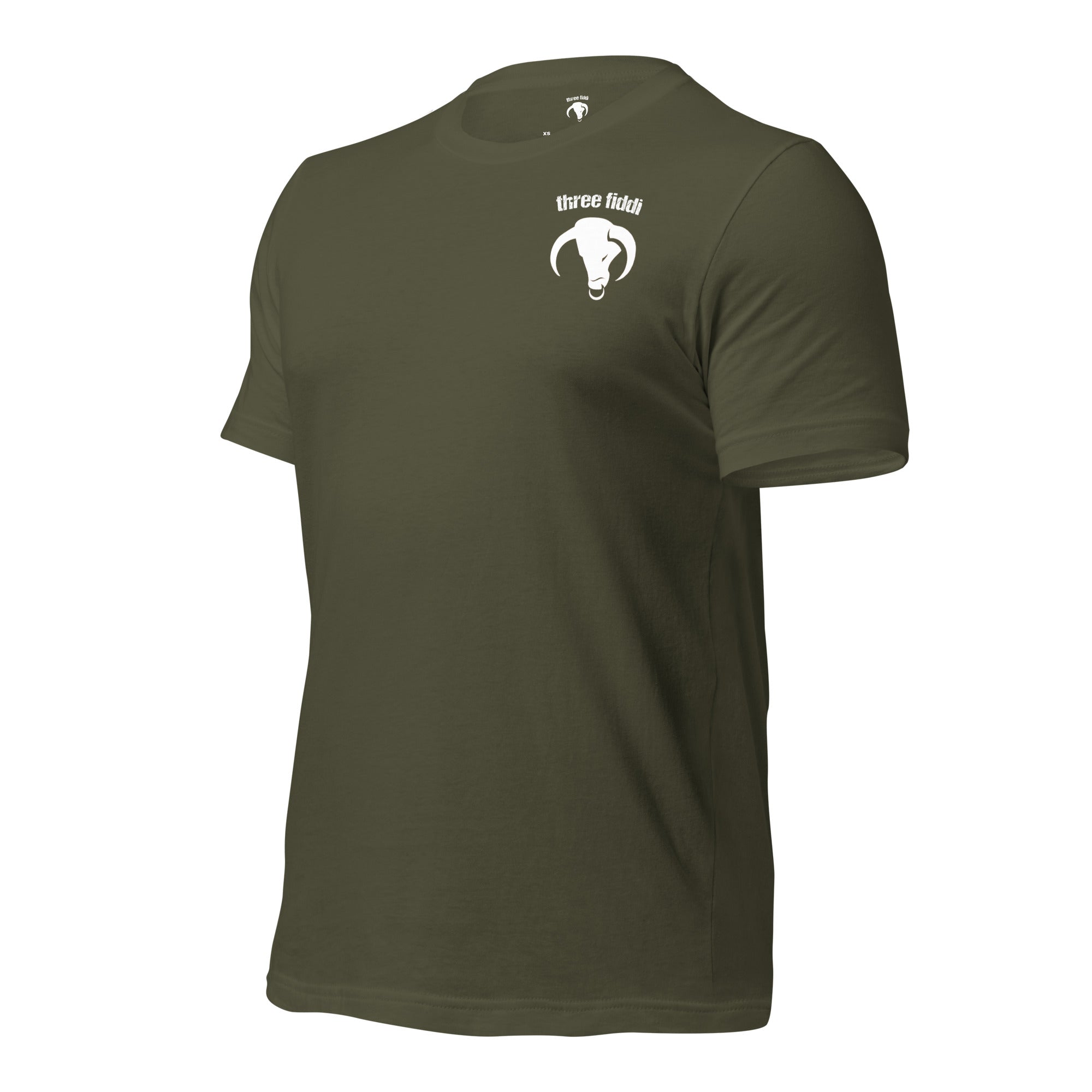 Military - Three Fiddi Tee - Three Fiddi Apparel