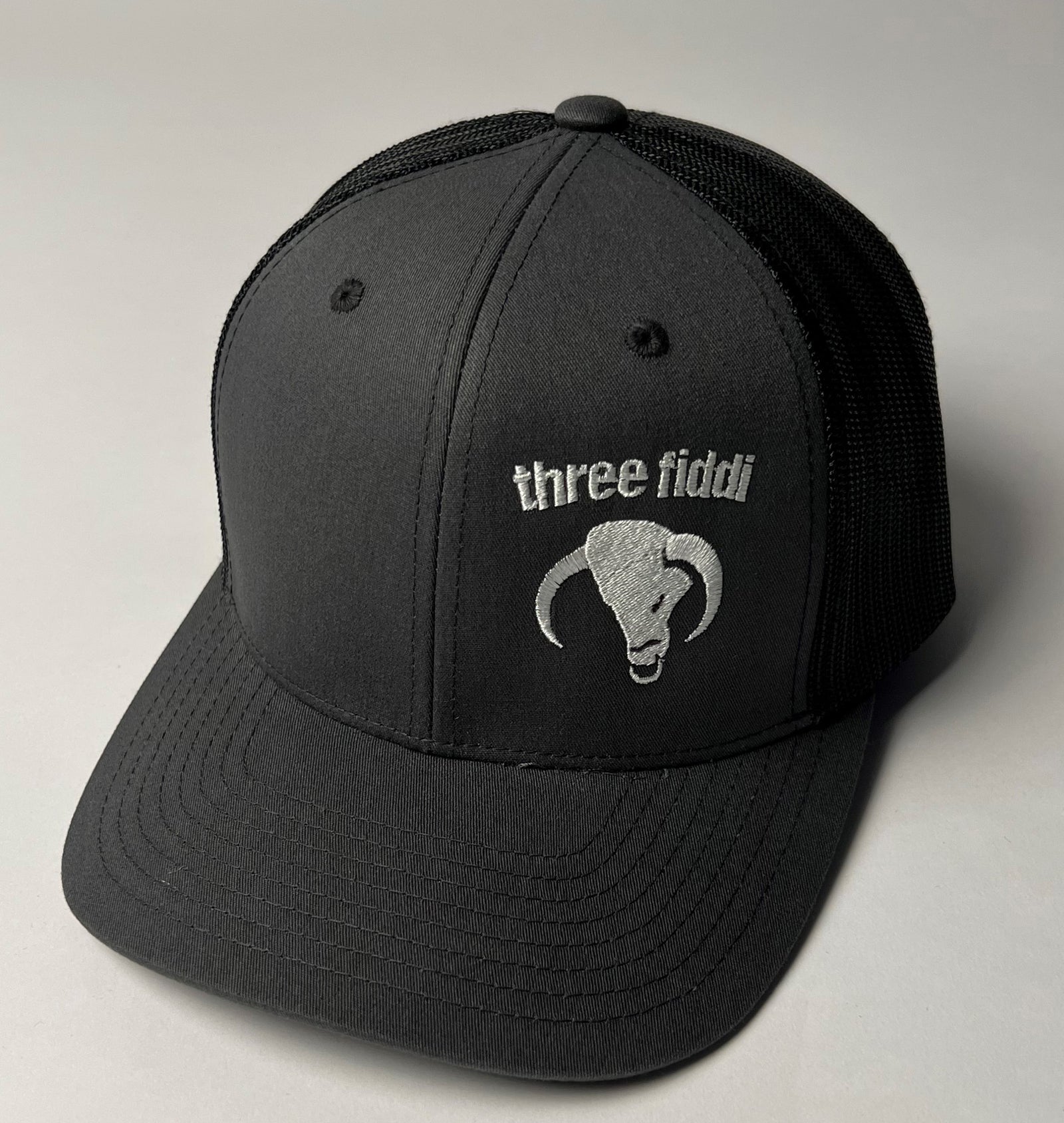 Coal & Black Logo Trucker