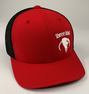 Red & Black Trucker Hat